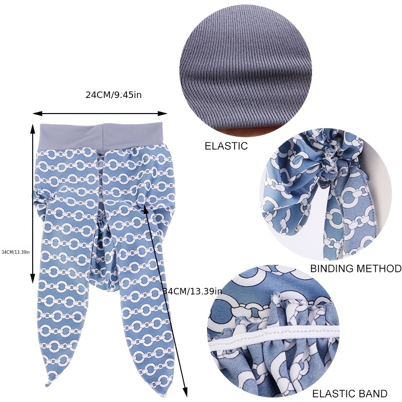 2pcs Set Tie-Up Faux Ribbon He - Skincare recension och pris