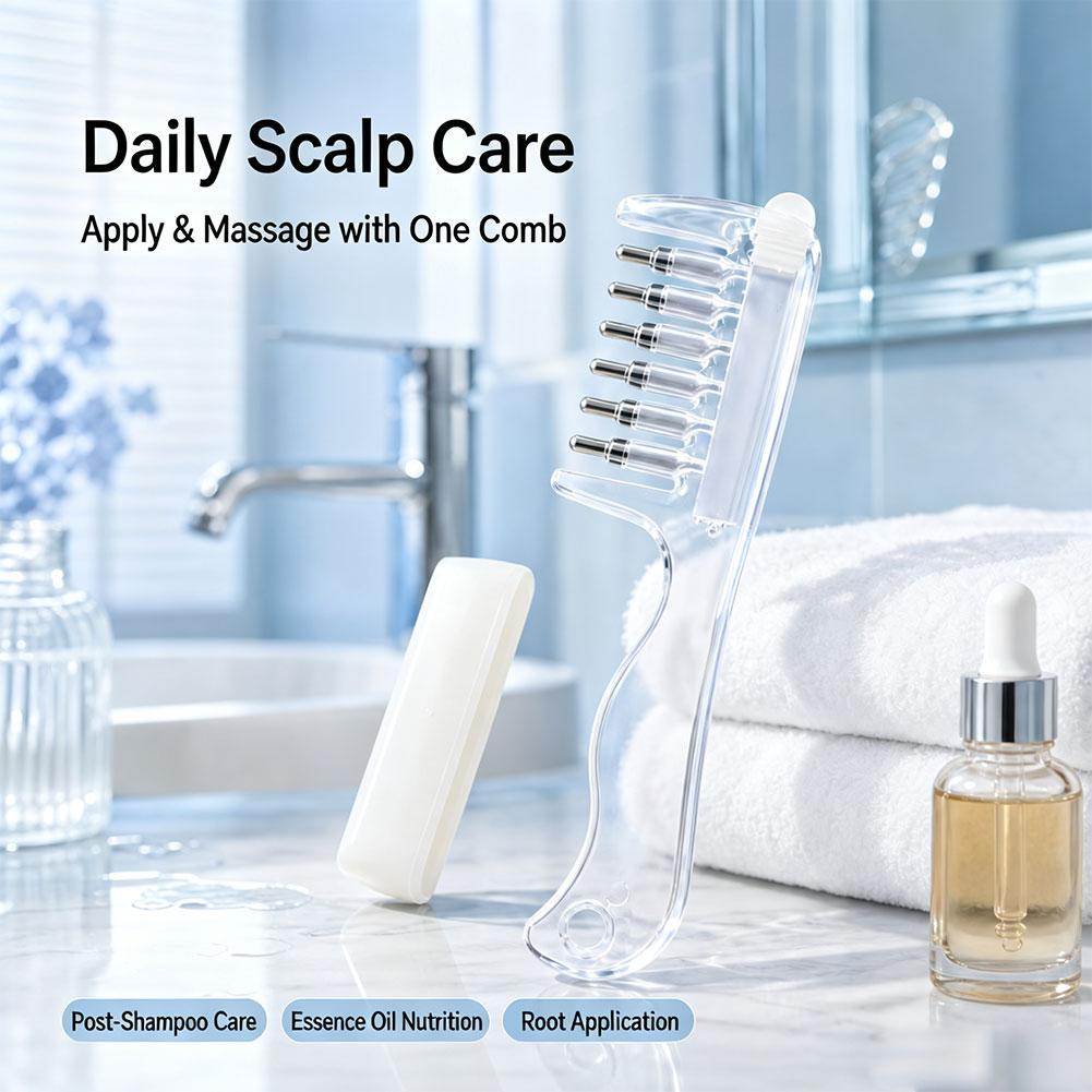 Transparent Hair Root Comb Liq - Hair Care recension och pris