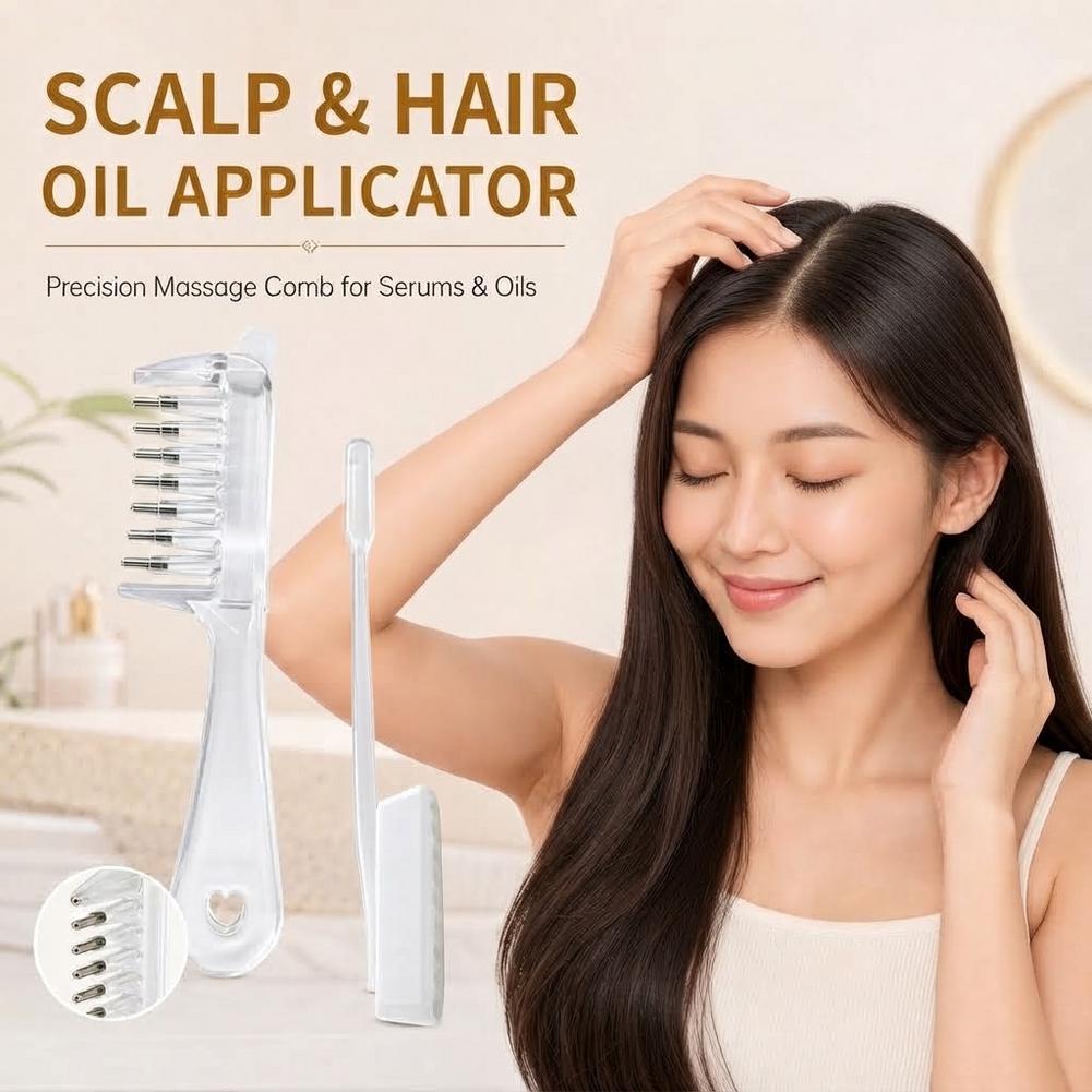Transparent Hair Root Comb Liq - Hair Care recension och pris