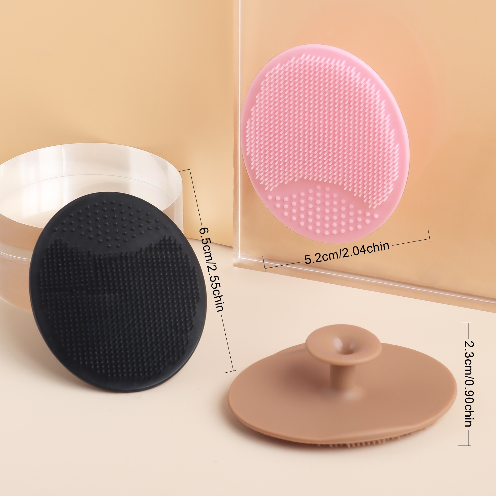 Wash a face to brush,1pcs	Sili - Silicone Face Scrubber Electric recension och pris