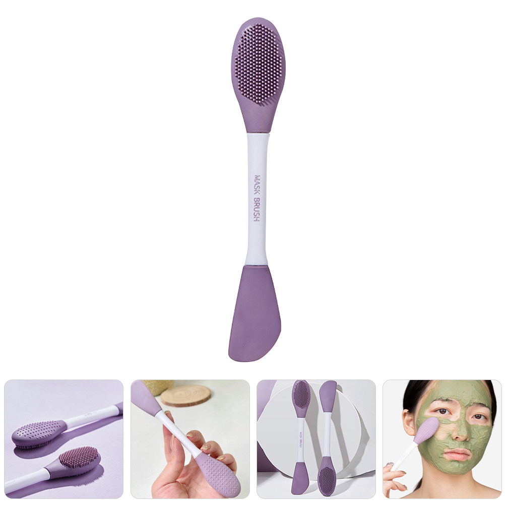 Silicone Dual-Head Face Mask B - Silicone Face Scrubber Electric recension och pris