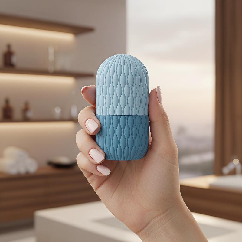 1Pcs Reusable Silicone Ice Fac - Face Ice Roller Puffiness recension och pris
