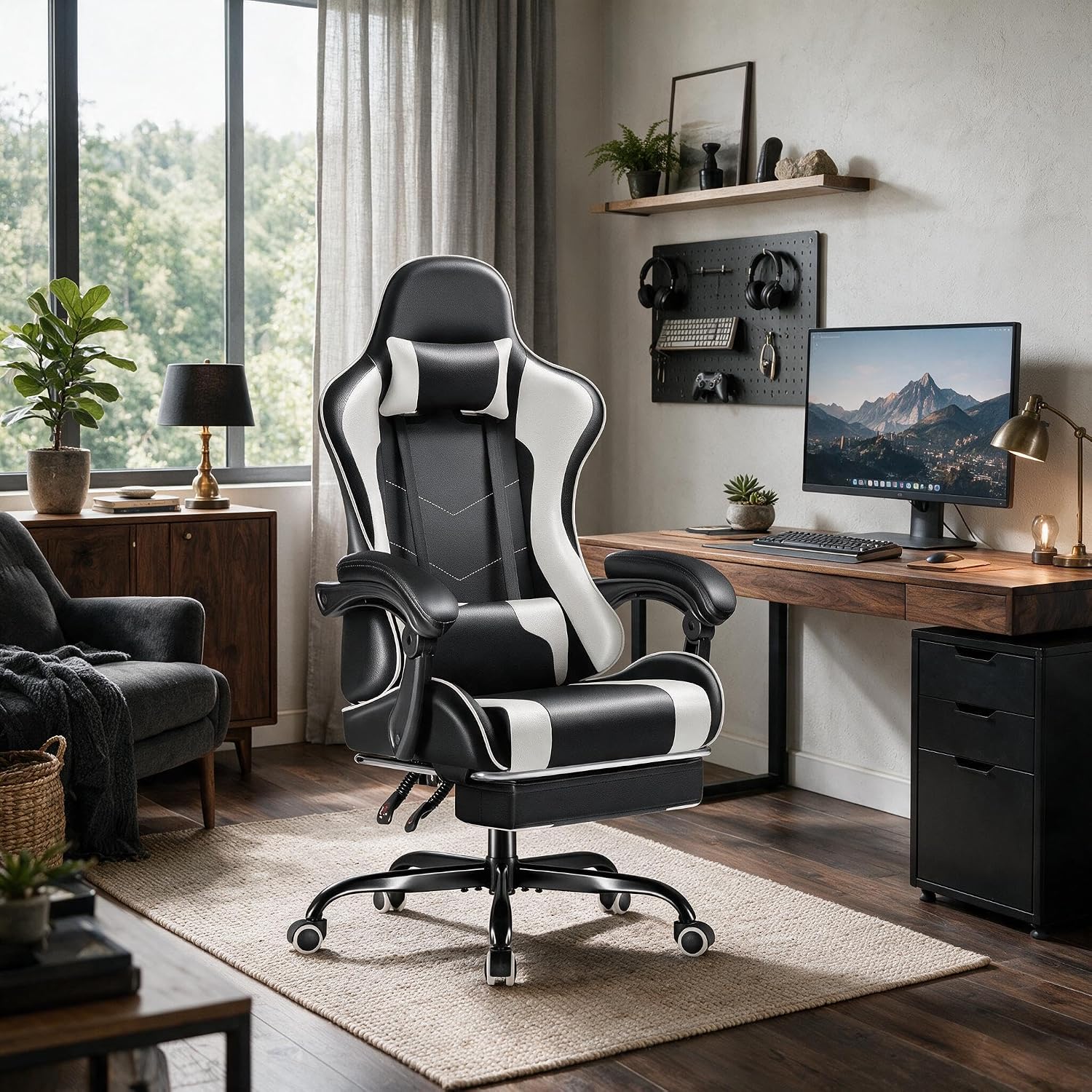 Furmax Gaming Chair, Video Gam - Massage recension och pris