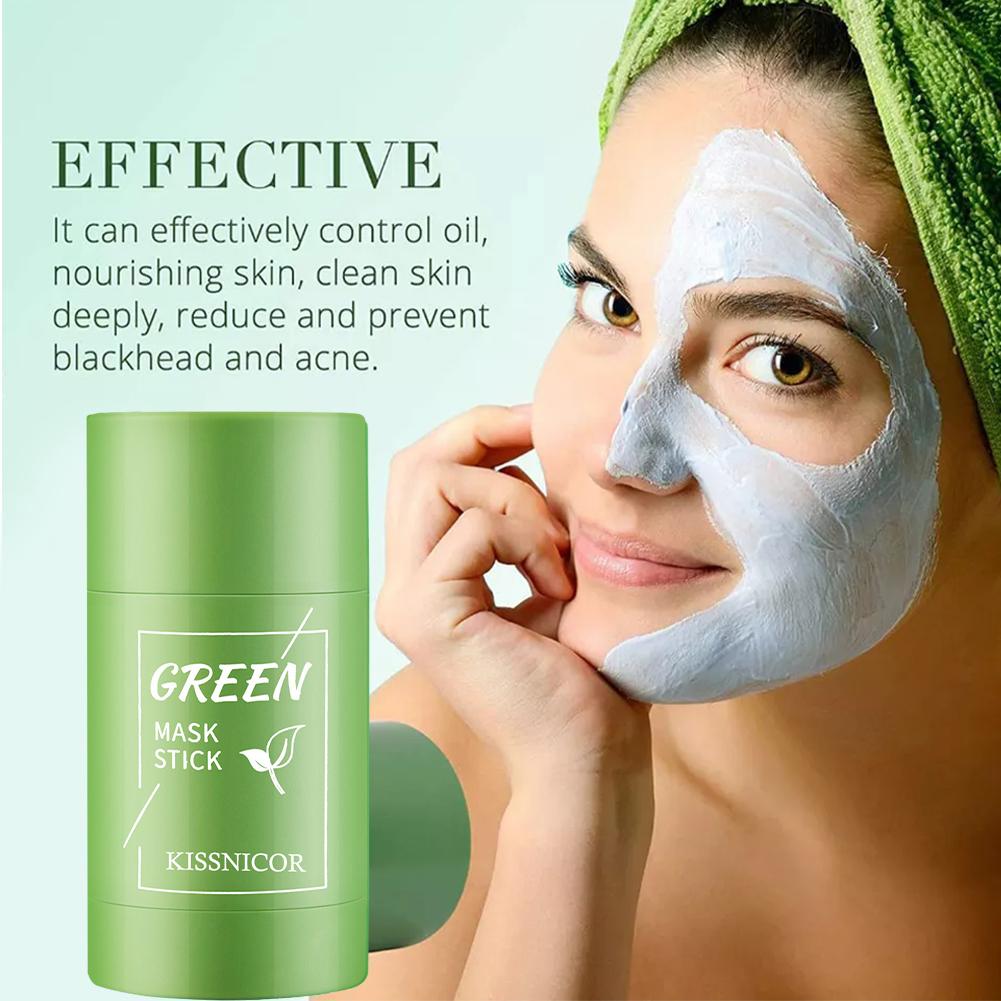 1/2/3pcs Green Tea Mask Deep C - Green Tea Cleansing Clay Mask recension och pris