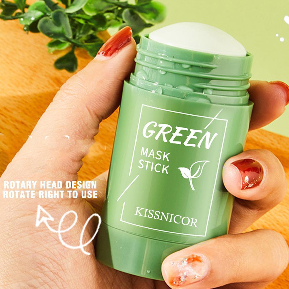 1/2/3pcs Green Tea Mask Deep C - Green Tea Cleansing Clay Mask recension och pris