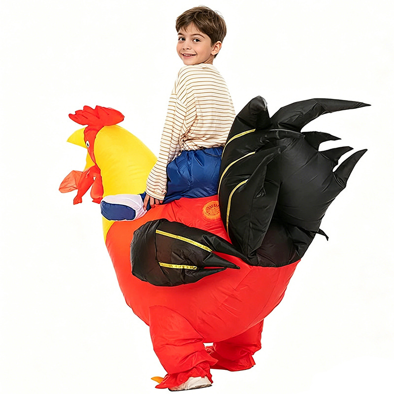 Halloween Funny Rooster Inflat - Makeup recension och pris