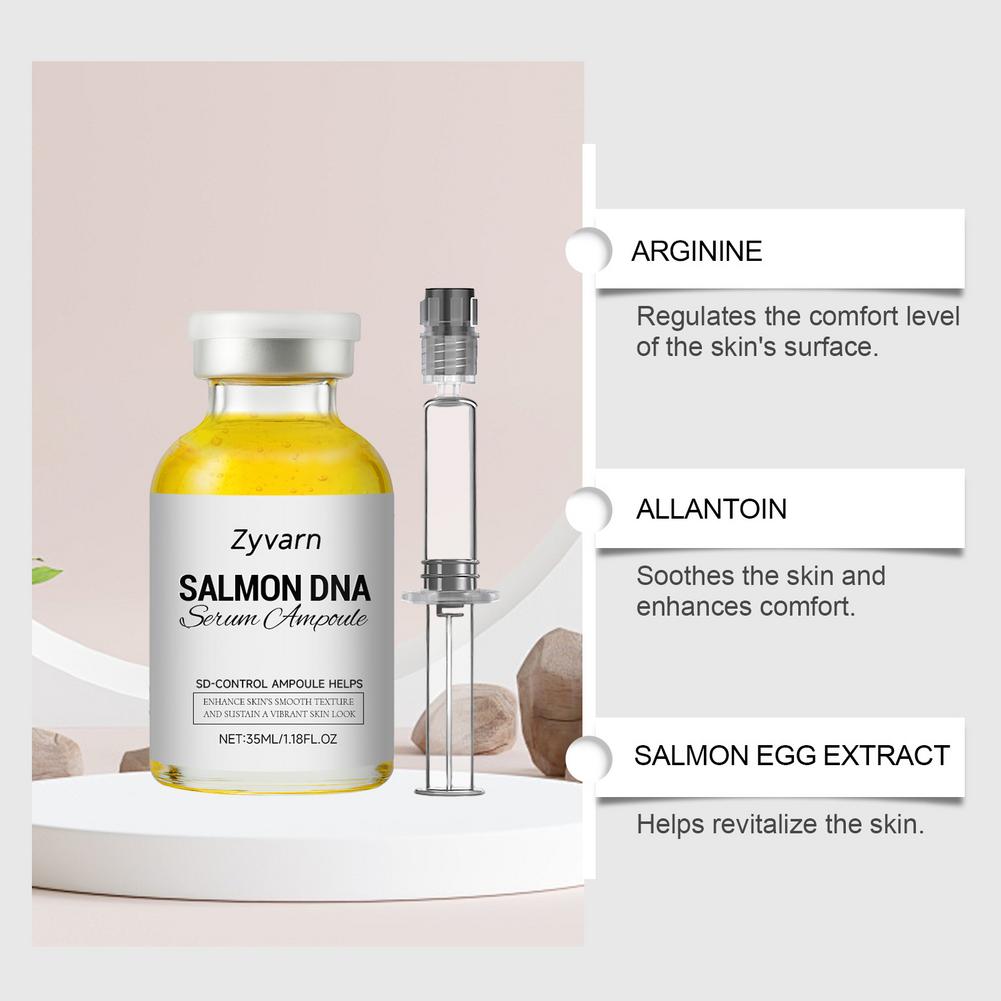 2/1pcs Salmon Dna Moisturizing - Hyaluronic Acid Facial Serum recension och pris