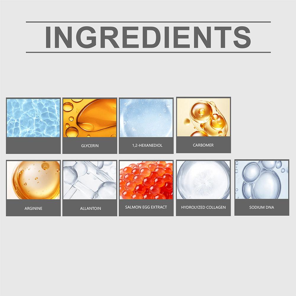 2/1pcs Salmon Dna Moisturizing - Hyaluronic Acid Facial Serum recension och pris