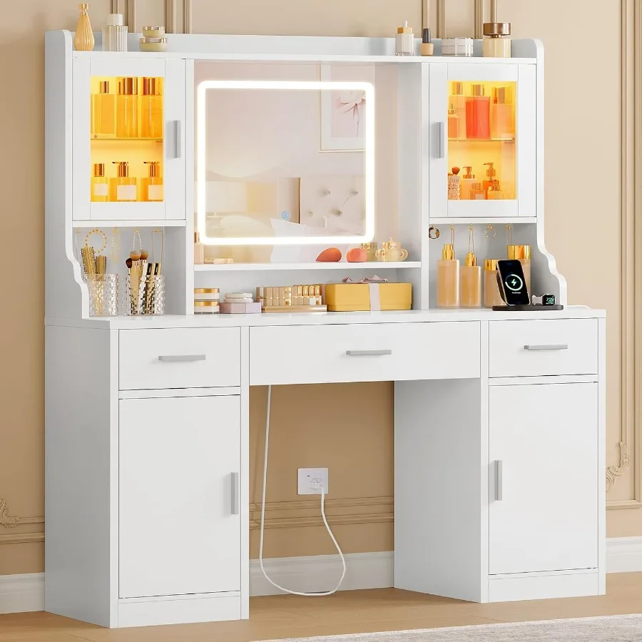 Makeup vanity desk with mirror - Makeup recension och pris