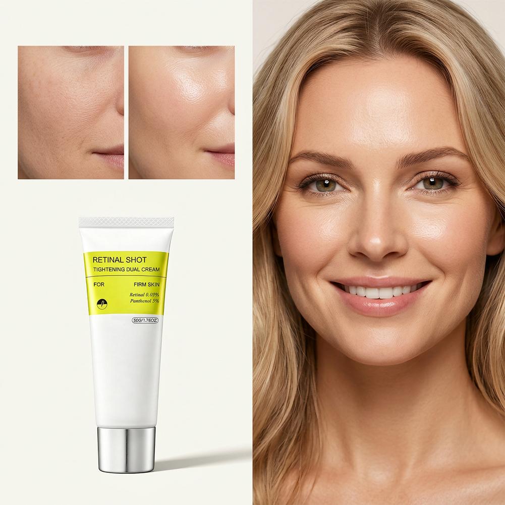 Retinol Shot Tightening Dual C - Retinol Anti Wrinkle Cream recension och pris